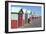 Beach Huts, Hove, Near Brighton, Sussex, England-Natalie Tepper-Framed Photo