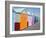 Beach Huts, Hove, Sussex, England, United Kingdom-Ethel Davies-Framed Photographic Print