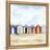 Beach Huts I-Grace Popp-Framed Stretched Canvas