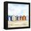 Beach Huts I-Grace Popp-Framed Stretched Canvas