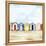 Beach Huts II-Grace Popp-Framed Stretched Canvas