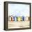 Beach Huts II-Grace Popp-Framed Stretched Canvas