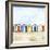 Beach Huts II-Grace Popp-Framed Art Print