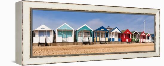 Beach Huts in Southwold, Suffolk, UK-Nadia Isakova-Framed Premier Image Canvas