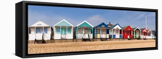 Beach Huts in Southwold, Suffolk, UK-Nadia Isakova-Framed Premier Image Canvas