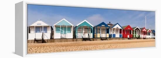 Beach Huts in Southwold, Suffolk, UK-Nadia Isakova-Framed Premier Image Canvas