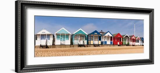 Beach Huts in Southwold, Suffolk, UK-Nadia Isakova-Framed Photographic Print