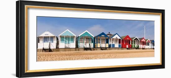 Beach Huts in Southwold, Suffolk, UK-Nadia Isakova-Framed Photographic Print