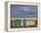 Beach Huts, Muizenberg, Cape Peninsula, South Africa, Africa-Steve & Ann Toon-Framed Premier Image Canvas