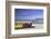 Beach huts on Muizenburg Beach, Cape Town, Western Cape, South Africa, Africa-Ian Trower-Framed Photographic Print