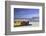 Beach huts on Muizenburg Beach, Cape Town, Western Cape, South Africa, Africa-Ian Trower-Framed Photographic Print