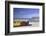 Beach huts on Muizenburg Beach, Cape Town, Western Cape, South Africa, Africa-Ian Trower-Framed Photographic Print