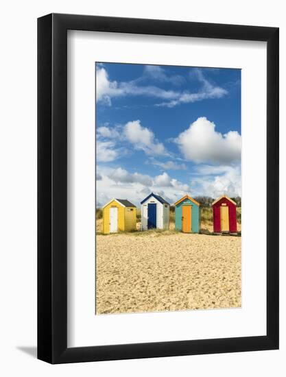 Beach huts, Southwold, Suffolk, UK-Nadia Isakova-Framed Photographic Print