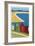 Beach Huts-Gale McKee-Framed Giclee Print