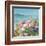 Beach Hydrangeas-Danhui Nai-Framed Art Print