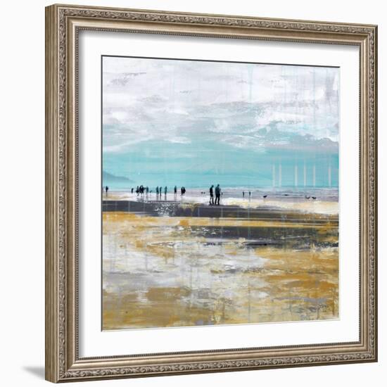 Beach III-Clara Summer-Framed Art Print