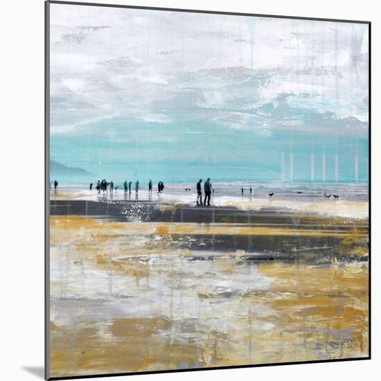 Beach III-Clara Summer-Mounted Art Print