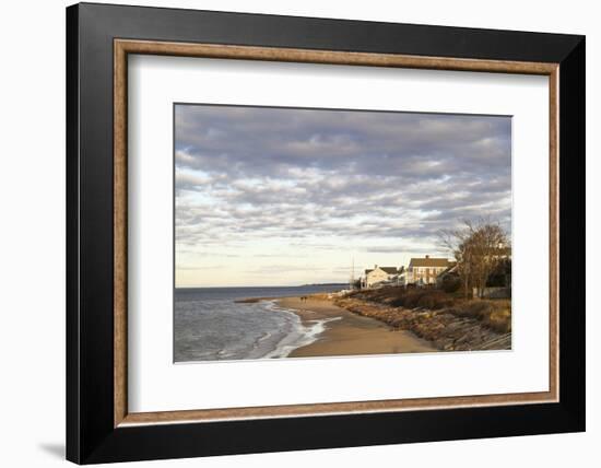 Beach in Barnstable, Cape Cod, Massachusetts, USA-Susan Pease-Framed Photographic Print