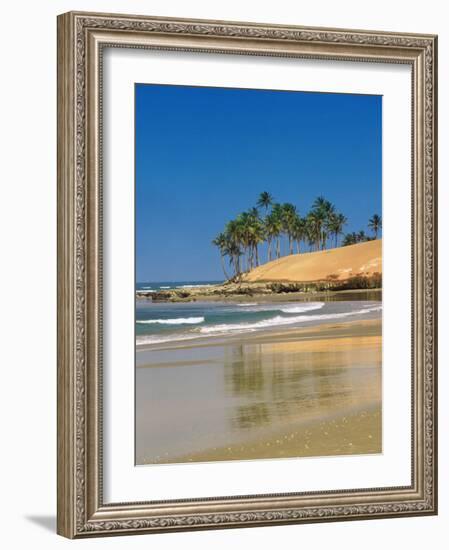 Beach in Fortaleza, Ceara, Brazil, South America-Sakis Papadopoulos-Framed Photographic Print