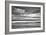 Beach in Motion BW-Lee Peterson-Framed Photo