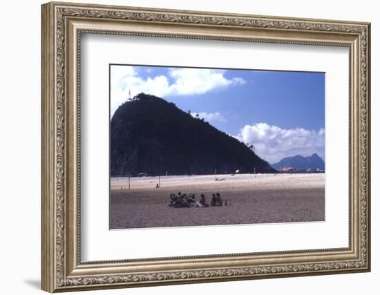 Beach in Rio De Janeiro, Brazil-Alfred Eisenstaedt-Framed Photographic Print