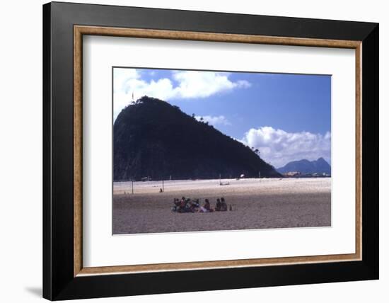 Beach in Rio De Janeiro, Brazil-Alfred Eisenstaedt-Framed Photographic Print