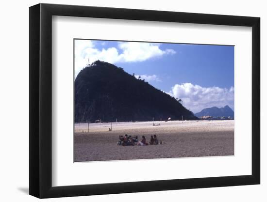 Beach in Rio De Janeiro, Brazil-Alfred Eisenstaedt-Framed Photographic Print