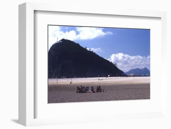 Beach in Rio De Janeiro, Brazil-Alfred Eisenstaedt-Framed Photographic Print