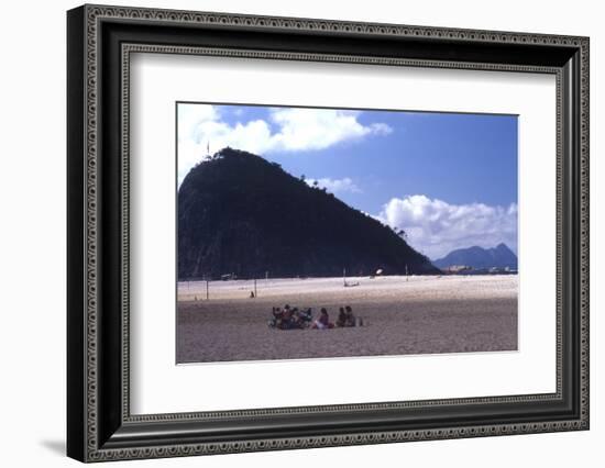 Beach in Rio De Janeiro, Brazil-Alfred Eisenstaedt-Framed Photographic Print