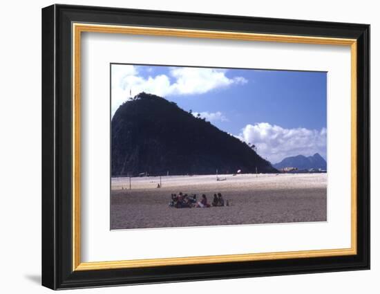 Beach in Rio De Janeiro, Brazil-Alfred Eisenstaedt-Framed Photographic Print