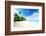 Beach in Sunset Time on Mahe Island in Seychelles-Iakov Kalinin-Framed Photographic Print