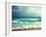 Beach in Sunset Time, Tilt Shift Soft Effect-Iakov Kalinin-Framed Photographic Print