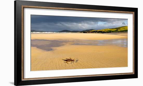 Beach, Isle of Harris, Outer Hebrides, Scotland, United Kingdom, Europe-Karen Deakin-Framed Photographic Print