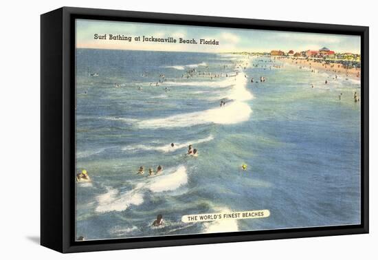 Beach, Jacksonville, Florida-null-Framed Stretched Canvas