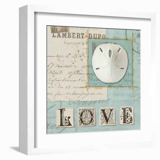 Beach Journal I-Hugo Wild-Framed Art Print