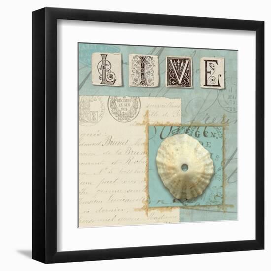 Beach Journal III-Hugo Wild-Framed Art Print