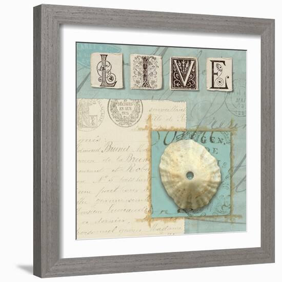 Beach Journal III-Hugo Wild-Framed Art Print