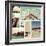 Beach Life II-Gail Peck-Framed Photographic Print