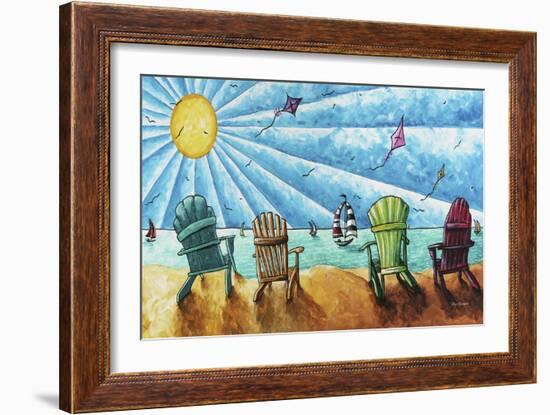 Beach Life II-Megan Aroon Duncanson-Framed Giclee Print