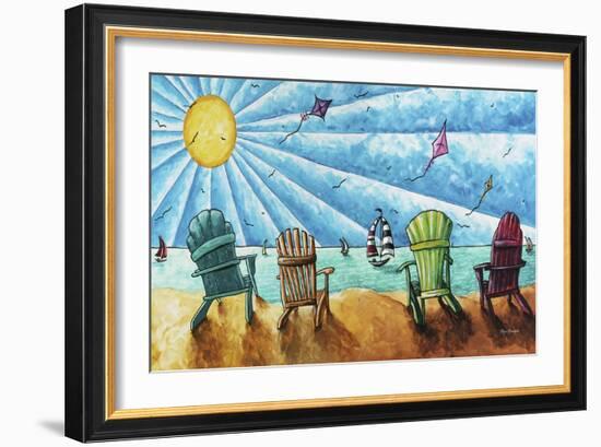 Beach Life II-Megan Aroon Duncanson-Framed Giclee Print