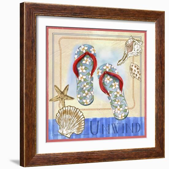 Beach Life III-Fiona Stokes-Gilbert-Framed Giclee Print