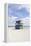 Beach Lifeguard Tower '35 St', Atlantic Ocean, Miami South Beach, Florida, Usa-Axel Schmies-Framed Premier Image Canvas