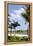 Beach Lifeguard Tower '83 St', Atlantic Ocean, Miami South Beach, Florida, Usa-Axel Schmies-Framed Premier Image Canvas