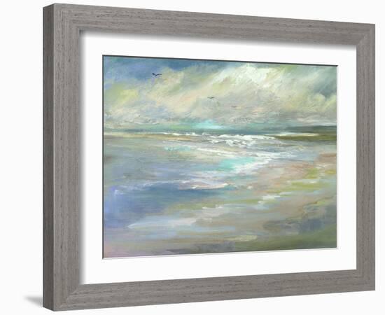 Beach Light I-Sheila Finch-Framed Art Print