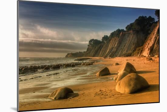 Beach Light on California Coast-Vincent James-Mounted Photographic Print