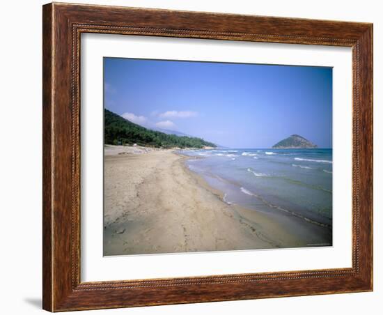 Beach, Limnos (Lemnos), Aegean Islands, Greek Islands, Greece-Oliviero Olivieri-Framed Photographic Print