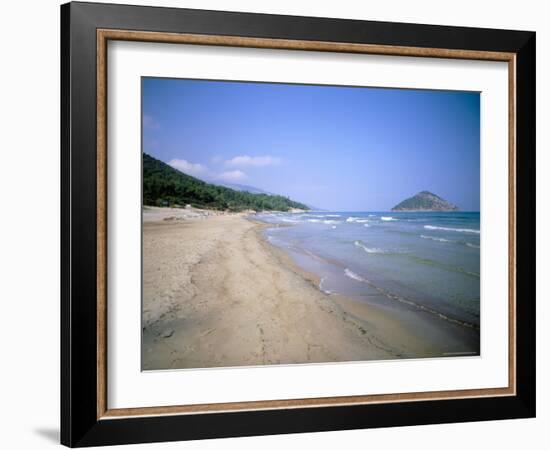 Beach, Limnos (Lemnos), Aegean Islands, Greek Islands, Greece-Oliviero Olivieri-Framed Photographic Print