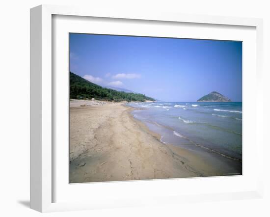 Beach, Limnos (Lemnos), Aegean Islands, Greek Islands, Greece-Oliviero Olivieri-Framed Photographic Print