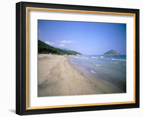 Beach, Limnos (Lemnos), Aegean Islands, Greek Islands, Greece-Oliviero Olivieri-Framed Photographic Print