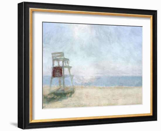 Beach Lookout I-Noah Bay-Framed Art Print